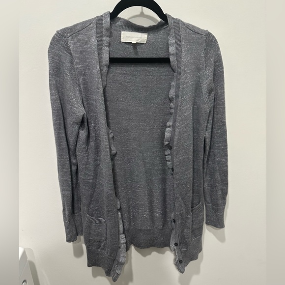 Victoria’s Secret cardigan with ruffle and sparkle - Picture 1 of 2